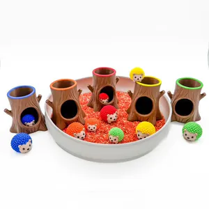 Gekleurde egeltjes, herfstcreatie van Crea-sy